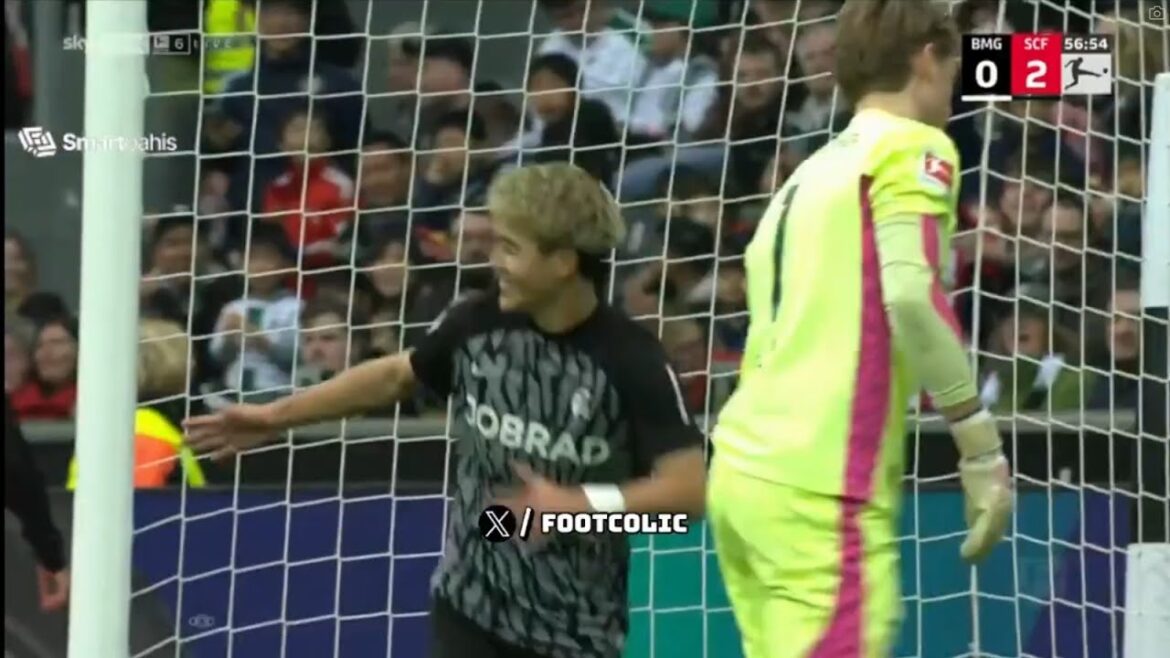 Ritsu Doan Goal | Borussia Mugladbach vs Freiburg 0-3 Overtime Highlights | Bundesliga 2023/24