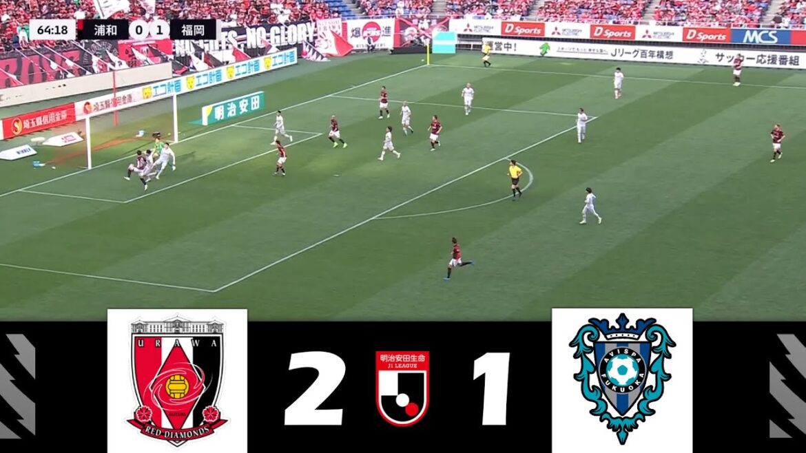 Urawa Reds vs. Avispa Fukuoka [2-1] | 2024 Meiji Yasuda J1 League | Match Highlights!
