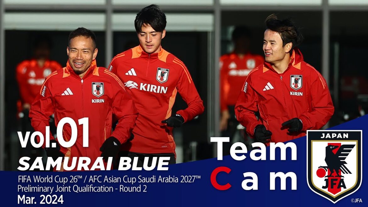 Team Cam vol.01 | Start of activities for two consecutive games against the Democratic People's Republic of Korea | @Chiba – Mar 2024 | SAMURAI BLUE