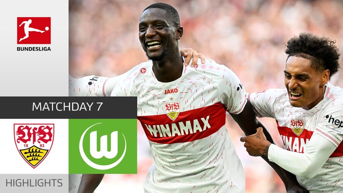 Guirassy is UNSTOPPABLE! | Stuttgart – Wolfsburg 3-1 | Highlights | Matchday 7 – Bundesliga 2023/24 Guirassy is UNSTOPPABLE! | Stuttgart - Wolfsburg 3-1 | Highlights | Matchday 7 – Bundesliga 2023/24