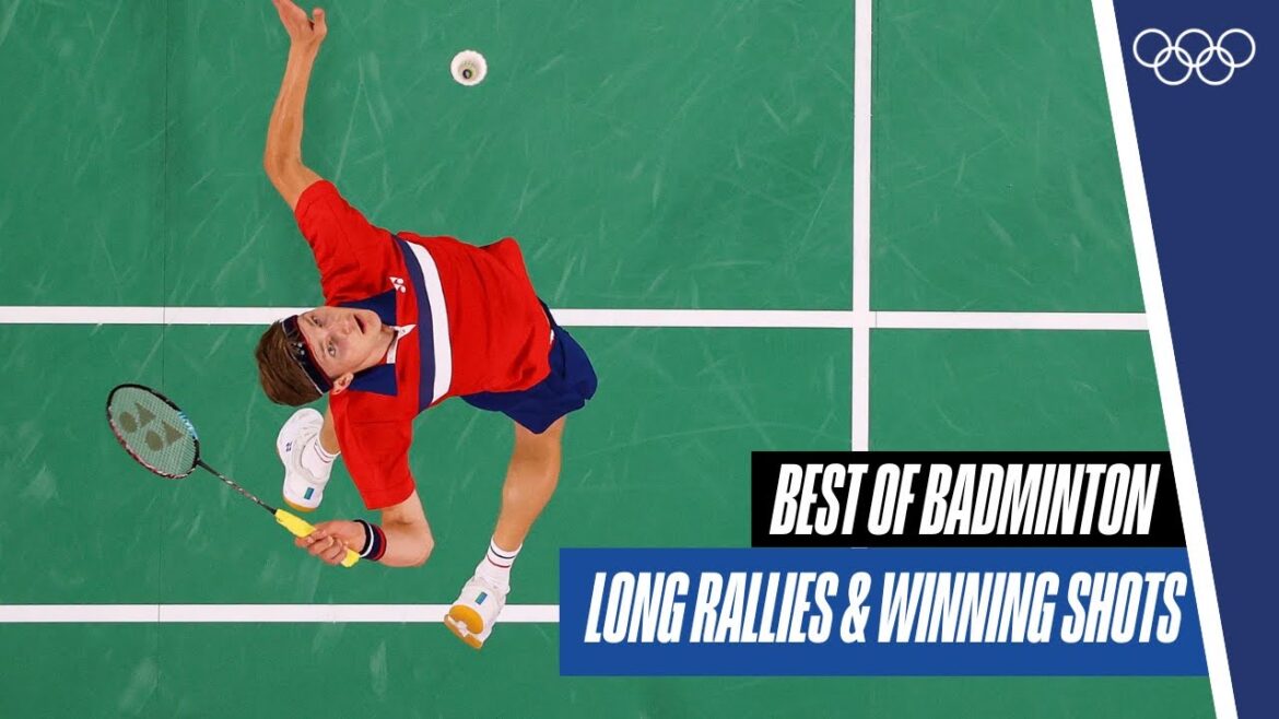 10 minutes of winning shots in men’s badminton! 🏸 10 minutes of winning shots in men's badminton! 🏸