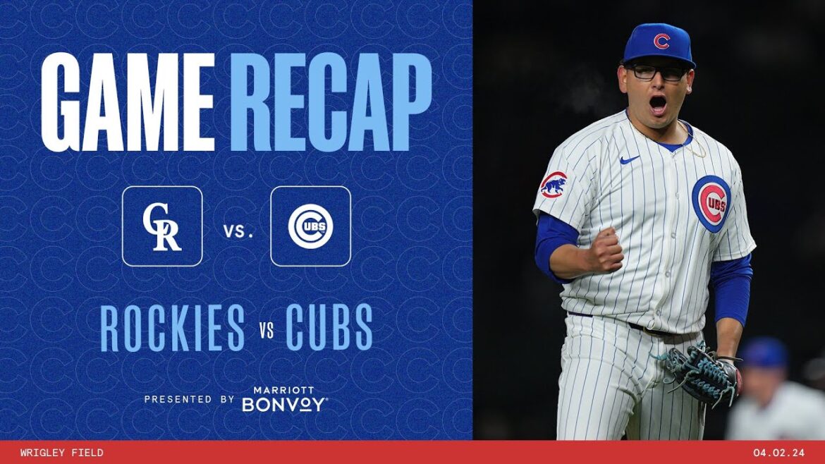 Game Highlights: Home Runs from Suzuki, Morel, Cooper and Bellinger Power Cubs Past Rockies | 4/2/24