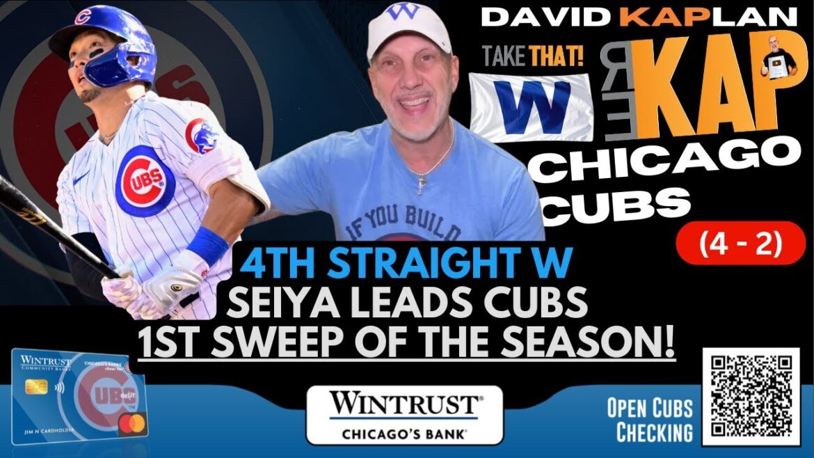 REKAP: ⚾️ Chicago Cubs 9-8 win over Colorado Rockies. Seiya leads Cubs 1st sweep of the season!