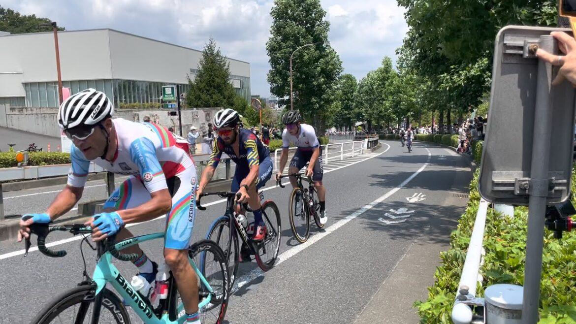 Tokyo Olympics 2020 Bicycle Road Race Men's Near Minamitama Station