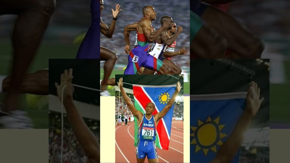 Namibia's Fastest Man: The Frankie Fredericks Story #100msprint #olympics