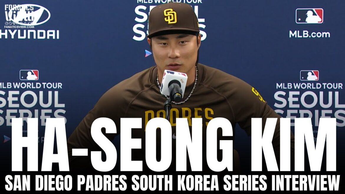 Ha-Seong Kim Discusses Padres vs. Dodgers Series in South Korea & Relationship With Yu Darvish
