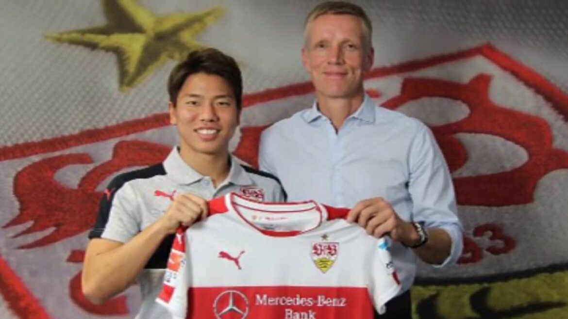 New signing at VfB Stuttgart: Takuma Asano