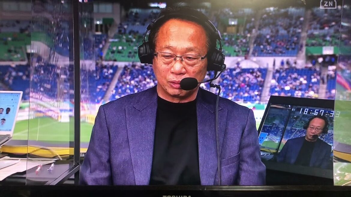 Takeshi Okada "Poichi...It's not Poichi lol Moriyasu's lol"