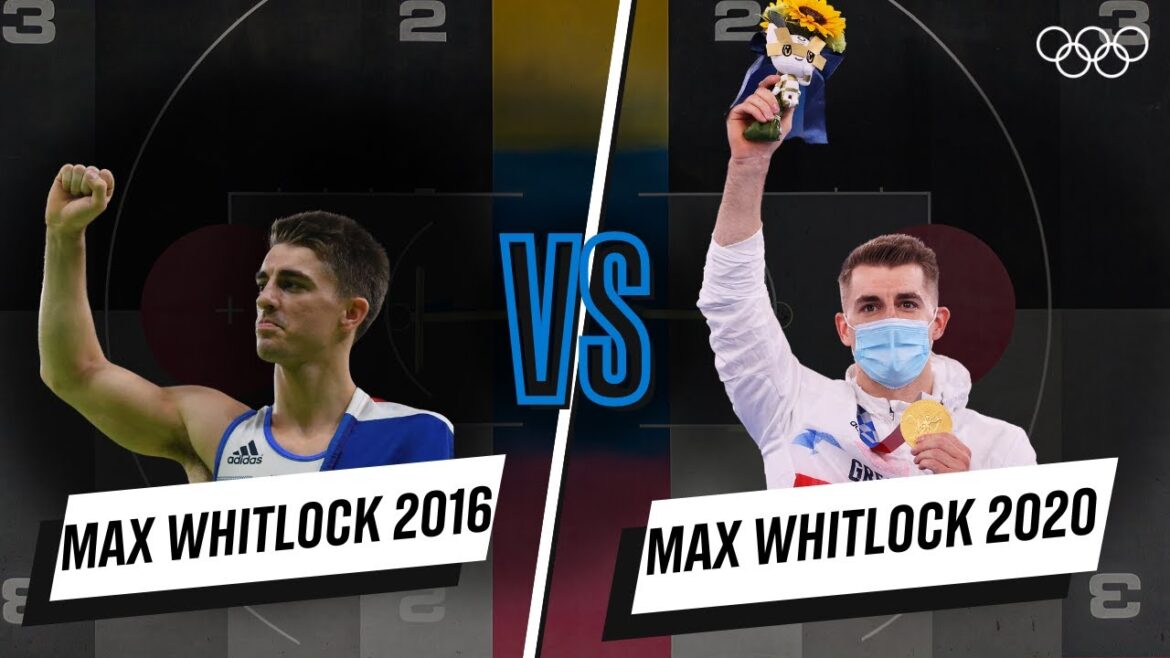 Max Whitlock 2016  🆚  Max Whitlock Tokyo 2020 Pommel Horse I Head-to-head
