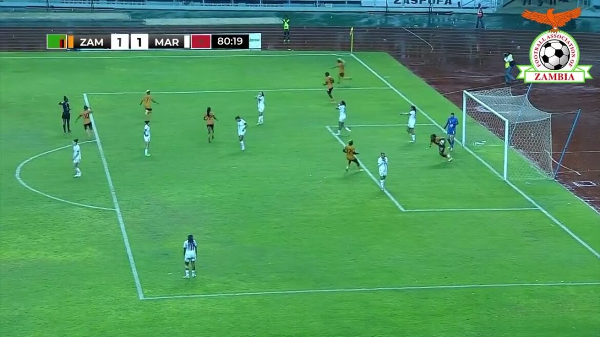 Zambia 1-2 Morocco | Highlights | Women Olympics Qualifier