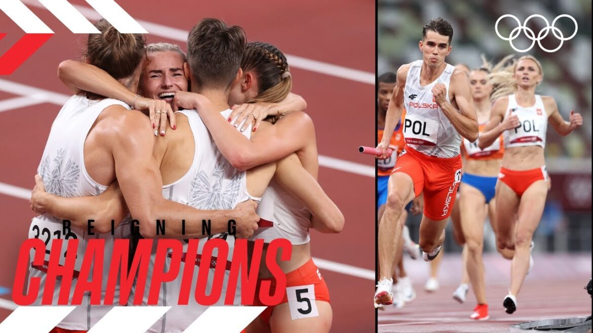 Poland’s Epic Victory in the Tokyo 2020 4X400 Mixed Relay!🥇 Poland's Epic Victory in the Tokyo 2020 4X400 Mixed Relay!🥇