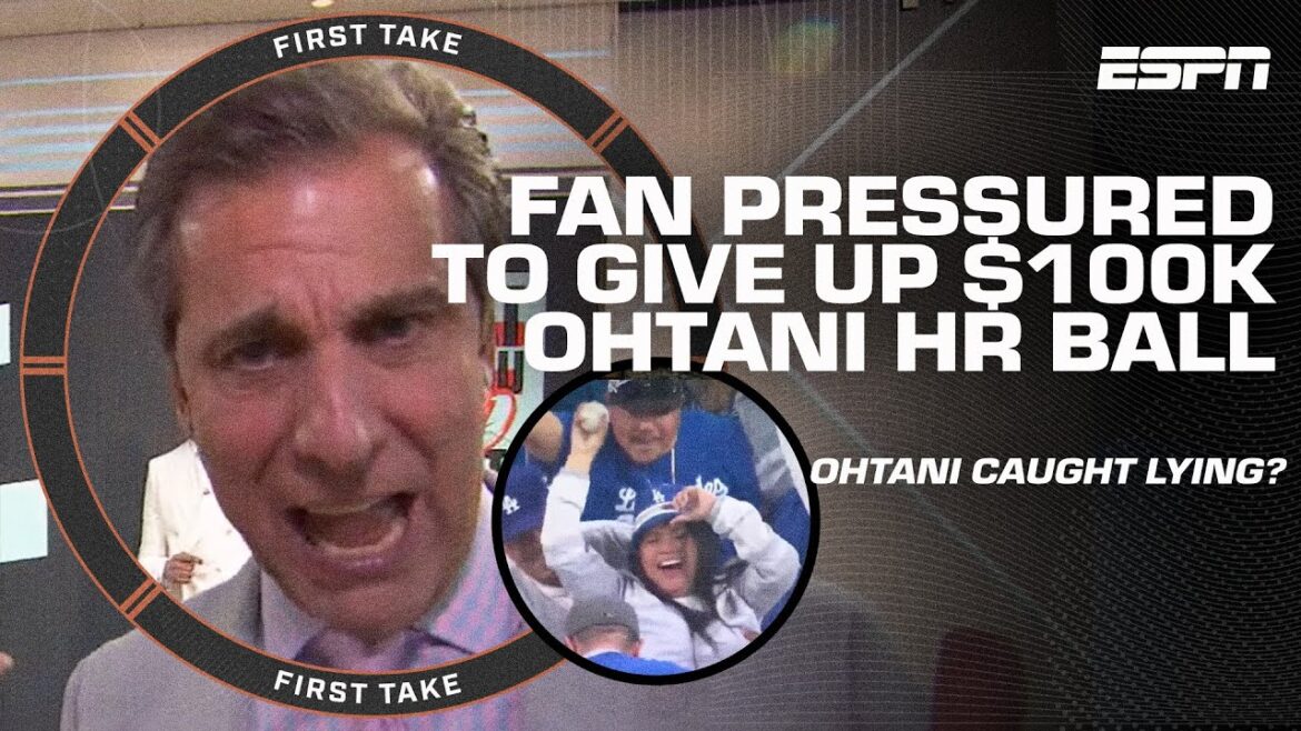 ABSOLUTE DISGRACE 🤬 Shohei Ohtani’s first Dodgers HR ball scandal looks really ugly | First Take ABSOLUTE DISGRACE 🤬 Shohei Ohtani's first Dodgers HR ball scandal looks really ugly | First Take