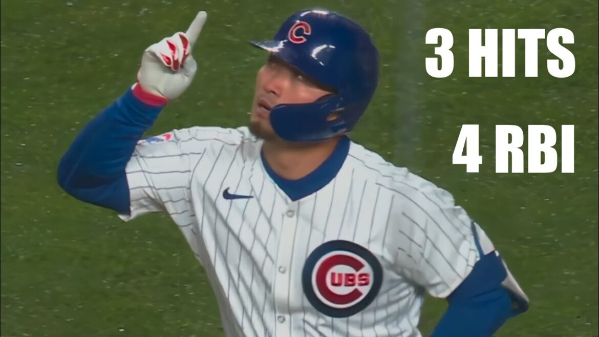 Seiya Suzuki's Incredible 3 Hit 4 RBI Night With Go Ahead RBI in 8th vs Rockies | 鈴木 誠也 | 4/3/24