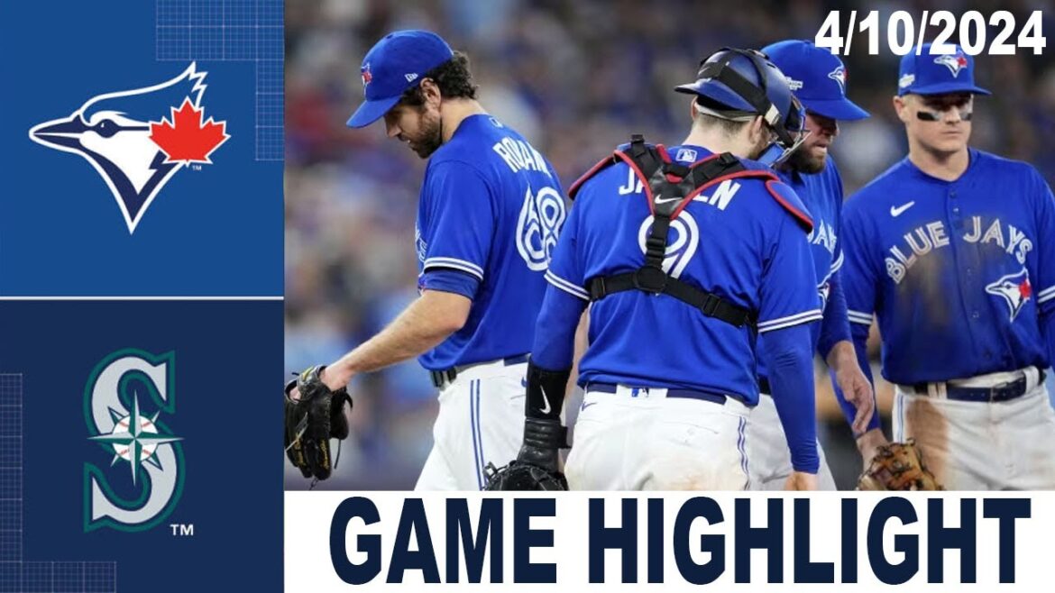 Toronto Blue Jays vs Seattle Mariners Highlights | 04/10/24 | MLB highlights 2024 Toronto Blue Jays vs Seattle Mariners Highlights | 04/10/24 | MLB highlights 2024