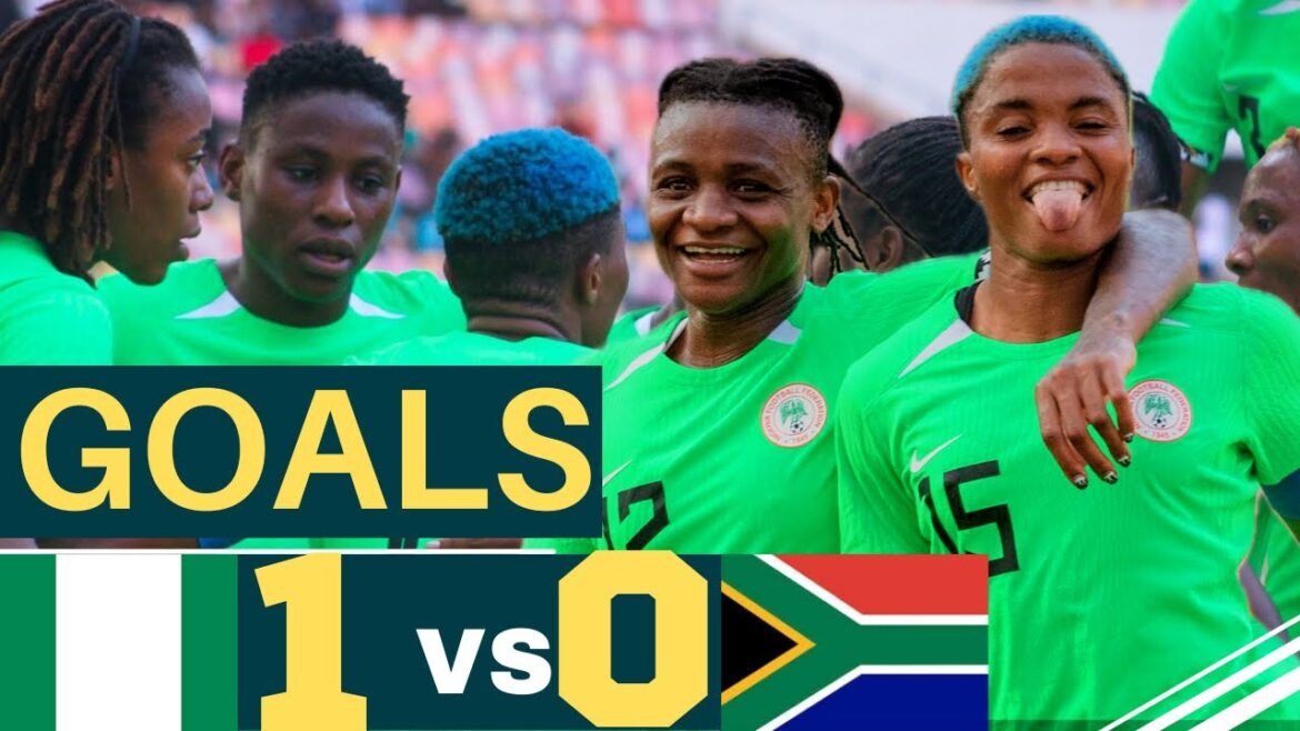 Nigeria Super Falcons 1 VS 0 South Africa - Goal & Highlight - 2024 Paris Olympics Women Qualifiers