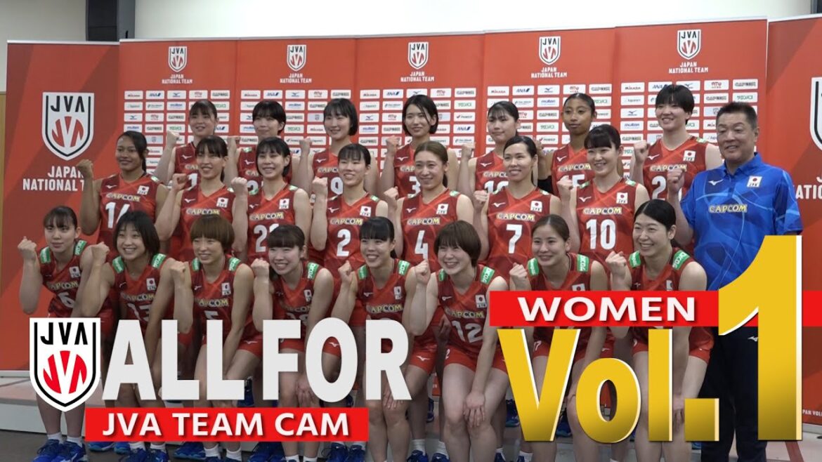 [ALLFOR]Japan Women's National Volleyball Team starts for the Paris 2024 Olympics | Japan Women's Volleyball National Team Documentary Vol.1