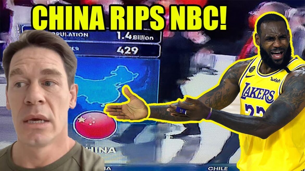 China RIPS NBC for showing “Incomplete Map” of China at Tokyo Olympics Opening Ceremony! China RIPS NBC for showing "Incomplete Map" of China at Tokyo Olympics Opening Ceremony!