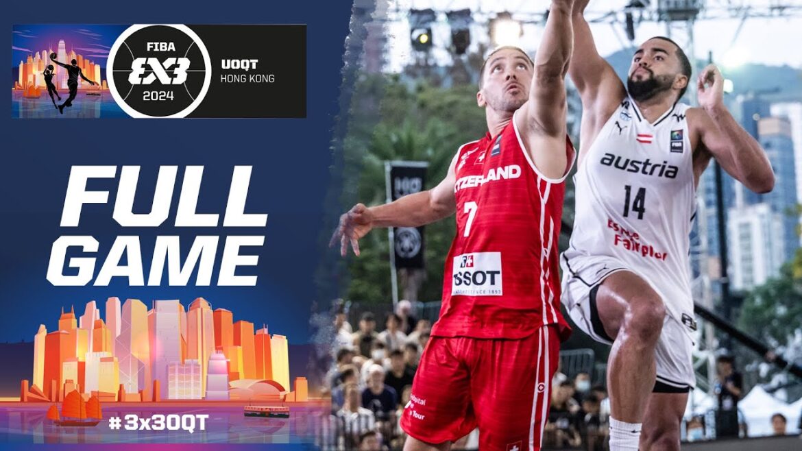 Austria 🇦🇹 vs Switzerland 🇨🇭 | Men Full Game | FIBA #3x3UOQT 2024