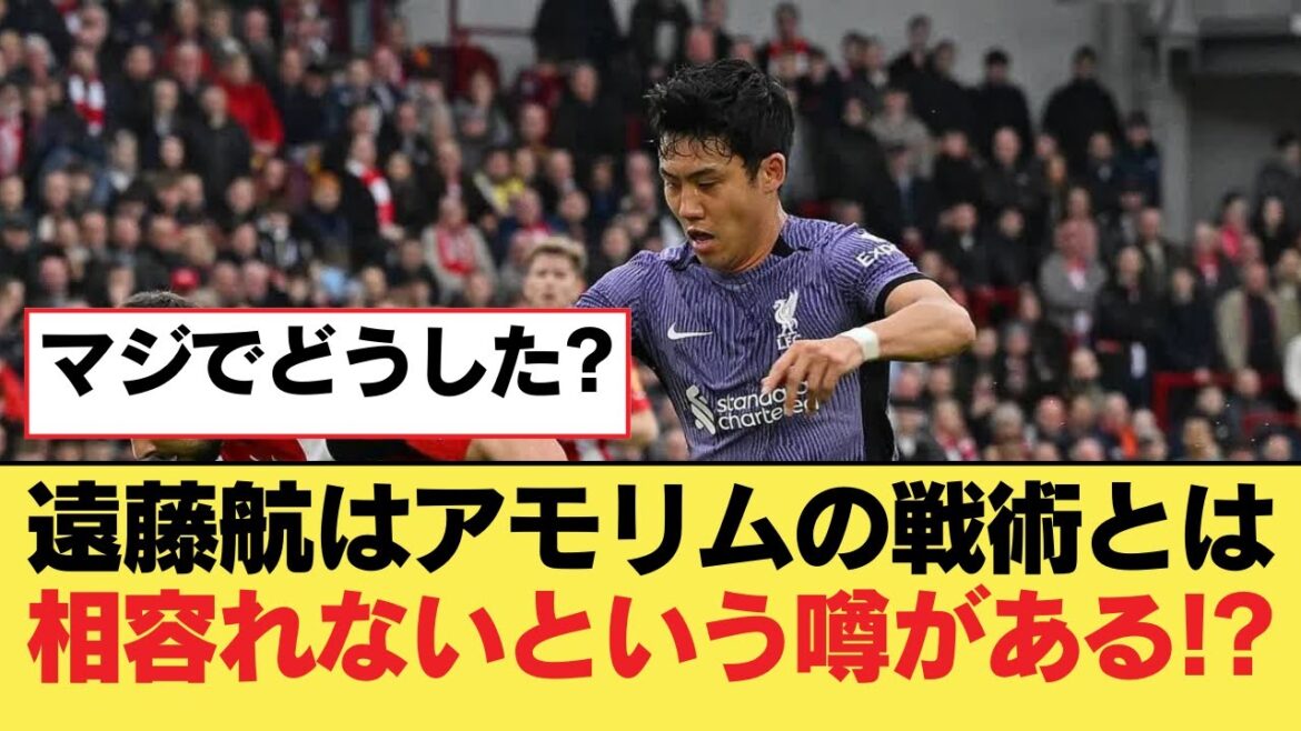 There are rumors that Wataru Endo is incompatible with Amorim's tactics!?[Wataru Endo, Liverpool FC]