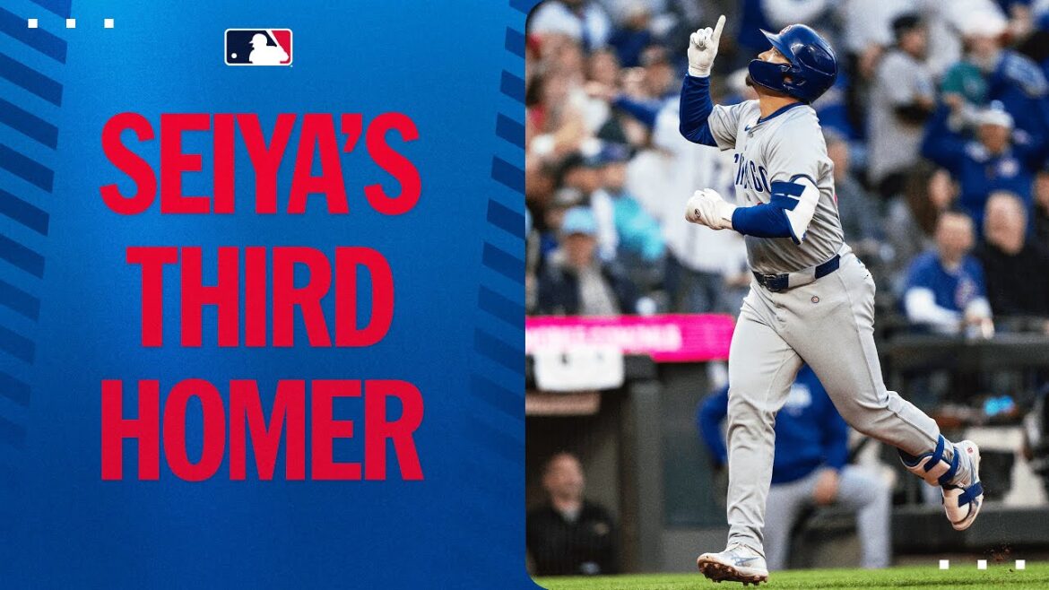 Seiya Suzuki goes deep to give Cubs the lead!