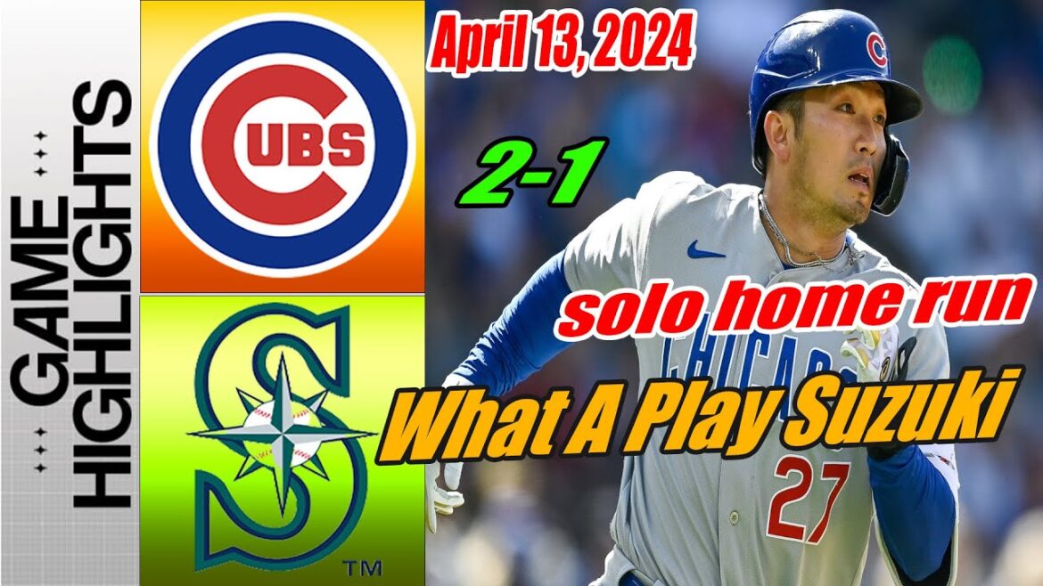 Chicago Cubs vs Mariners [Highlights] Seiya Suzuki Solo home run. He was monstrous tonight 🚀🚀🚀