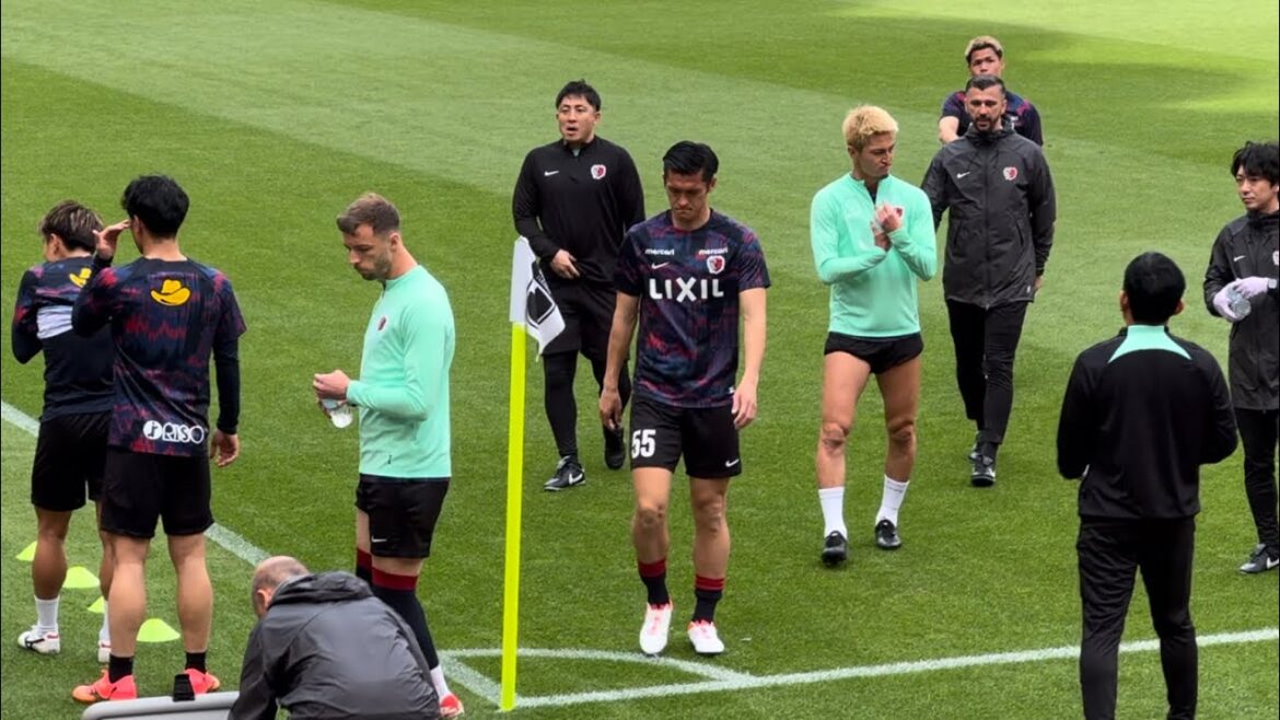 [Kashima Antlers]Kashima Eleven is fired up for victory❗️ Kashima Antlers vs Kyoto Sanga