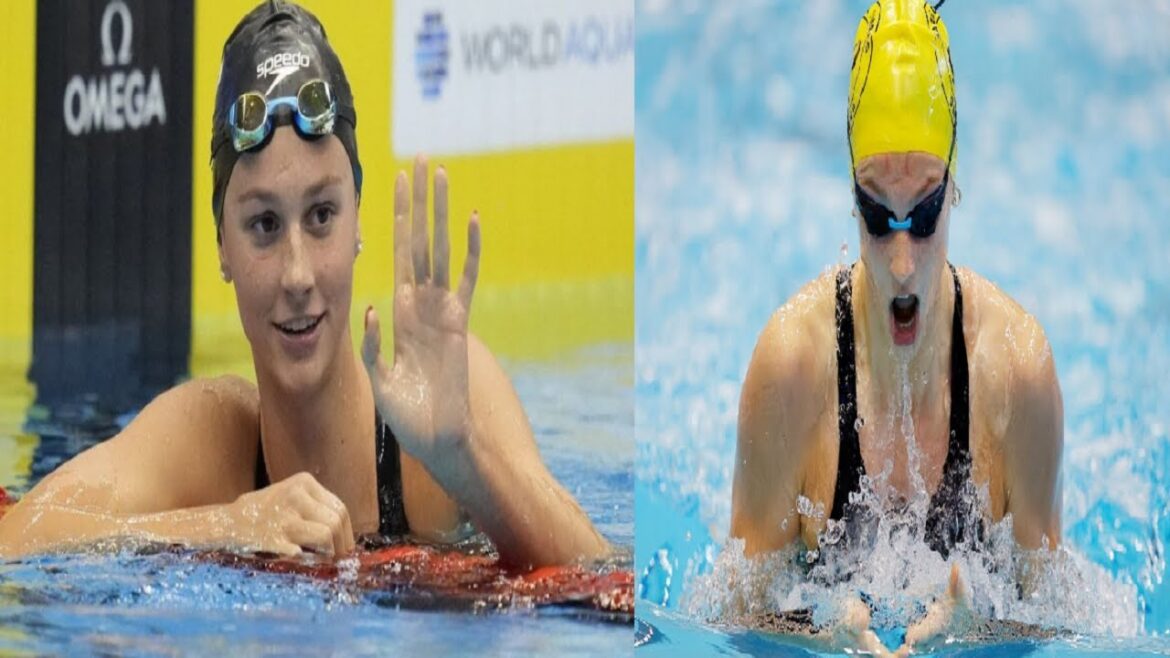 *🏊‍♀️*Summer McIntosh wins 100-metre butterfly at Canadian Swimming Open*🏊‍♀️*