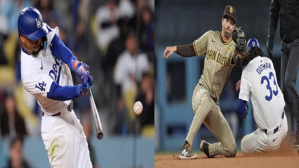 *🧢*Stone perfect into 6th inning, Betts drives offense as Dodgers beat Padres 5-2 in testy game*⚾*