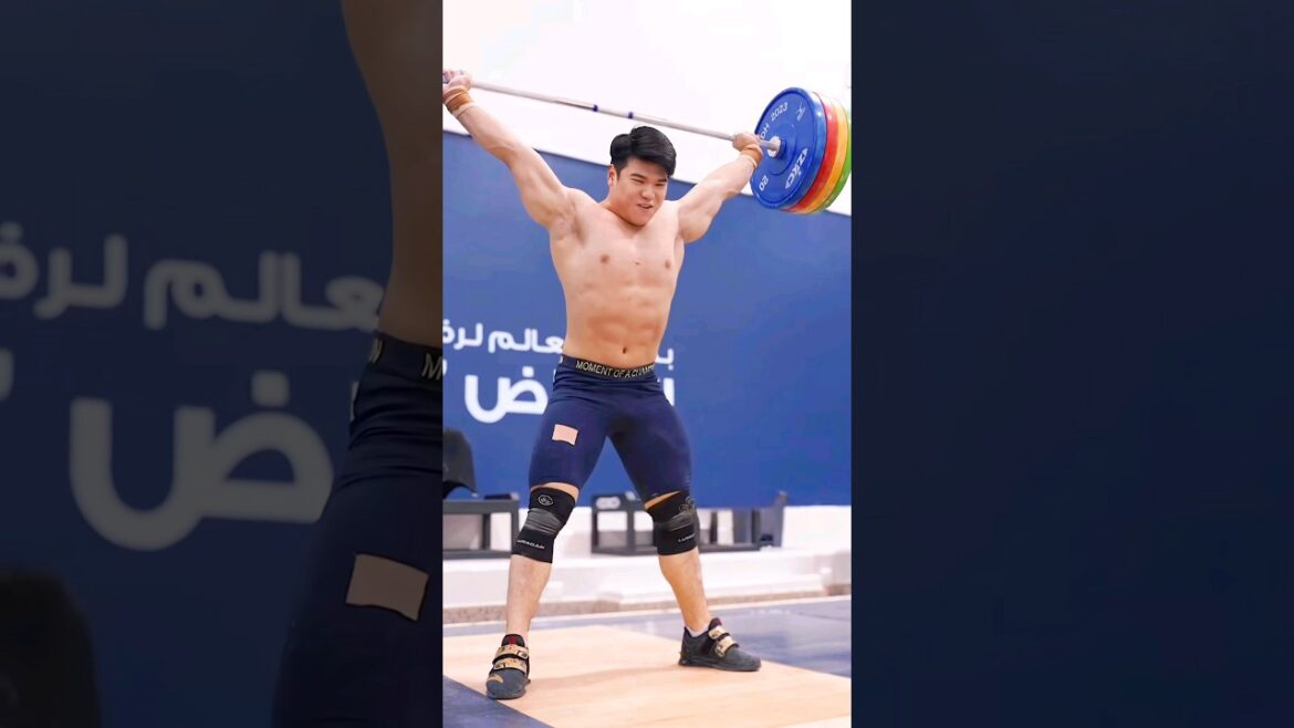Liu huanhua can win gold in 102kg Olympics categorie #olympics #crossfit #weigthlifting #shorts