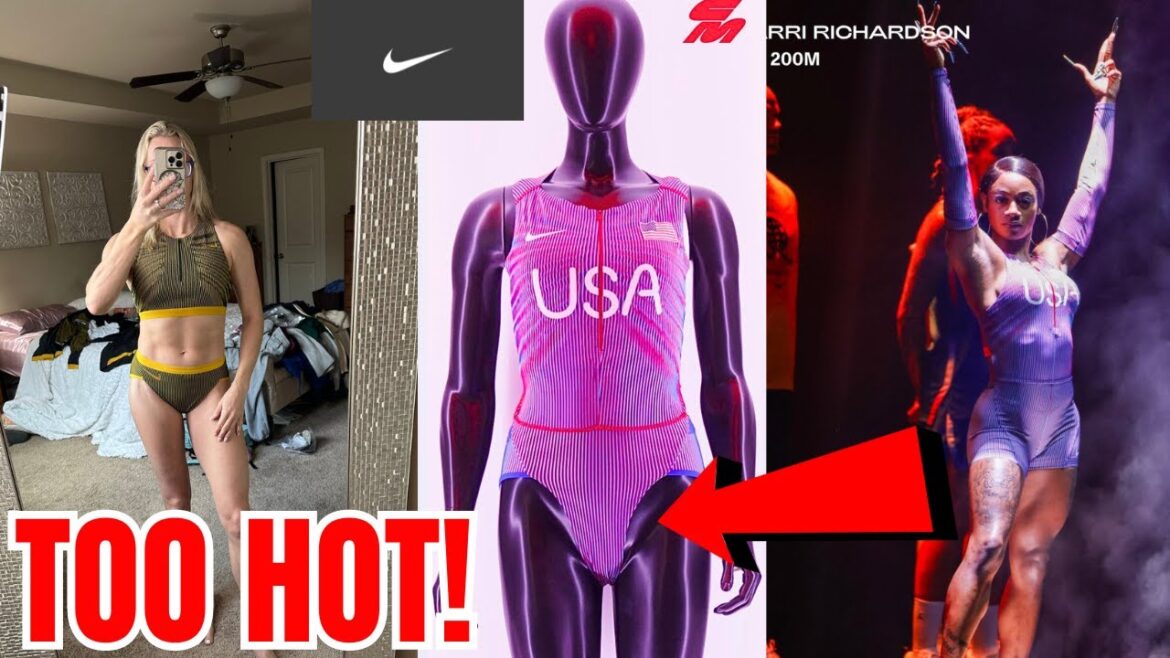 WOKE NIKE Gets DESTROYED For USA Track Uniforms TOO SEXY for the Paris Olympics! SEXIST!