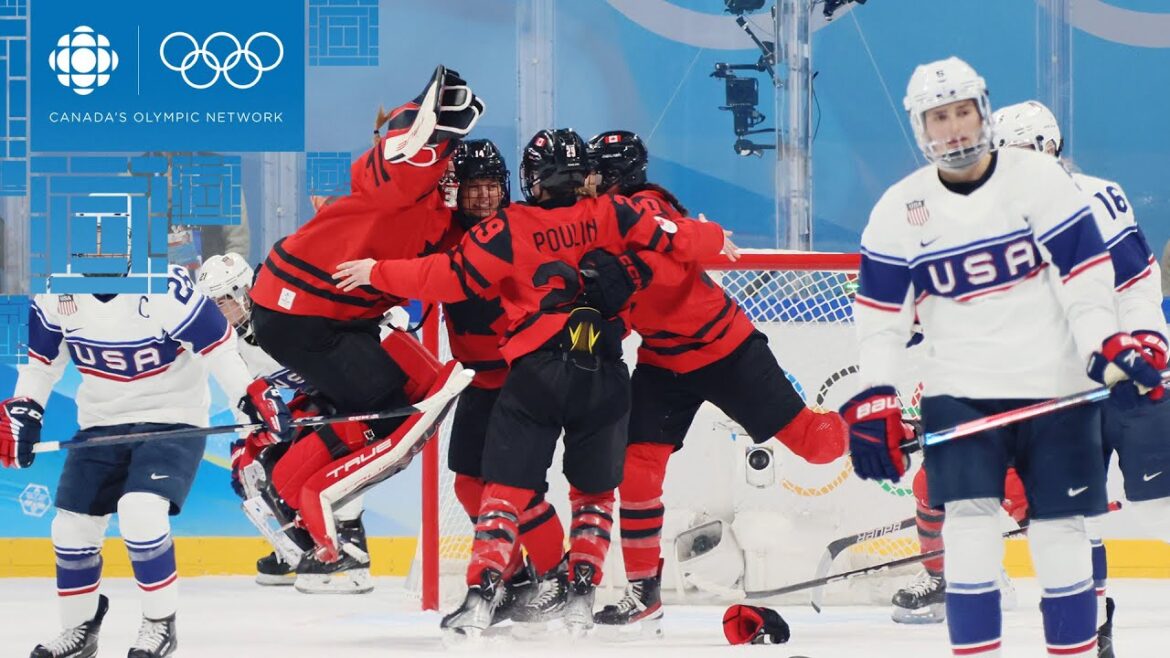 GOLD MEDAL GAME: Canada vs. USA | Highlights Women's Hockey | Beijing 2022 Olympics
