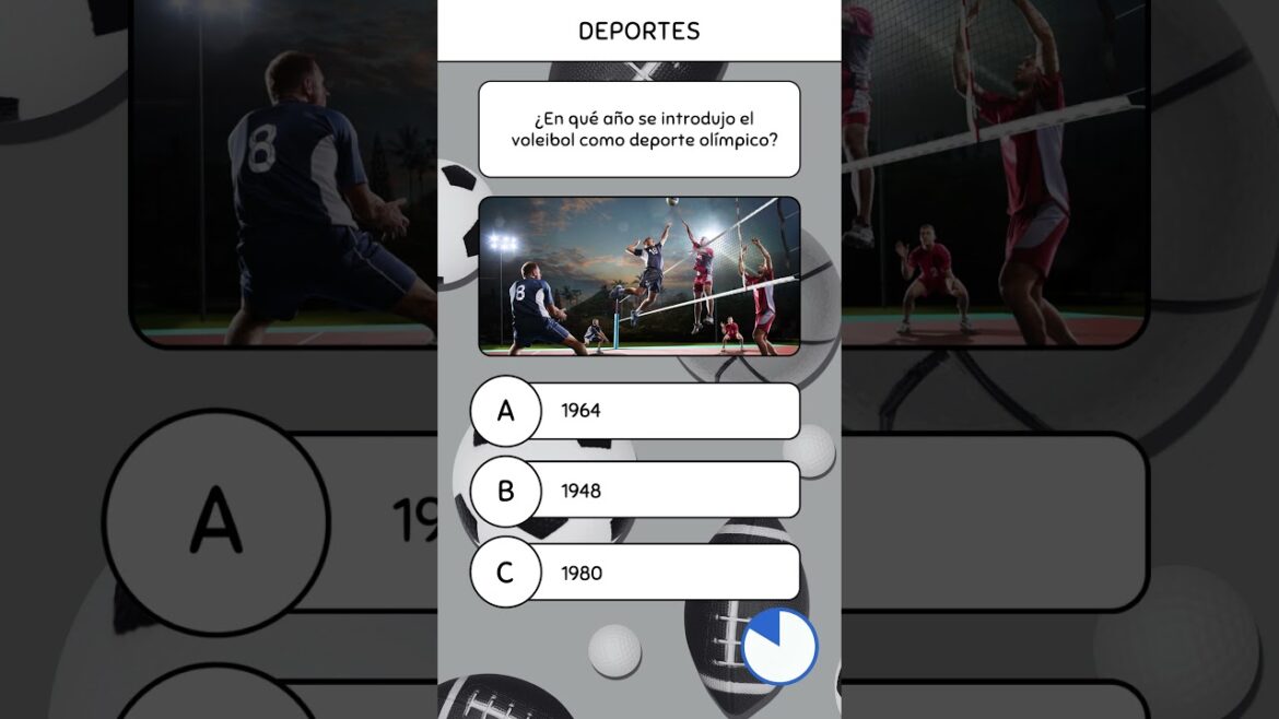 Volleyball as an Olympic Sport 🏐 #culturilla #quiz #trivia #deportes #voleibol #trivialove #curioso