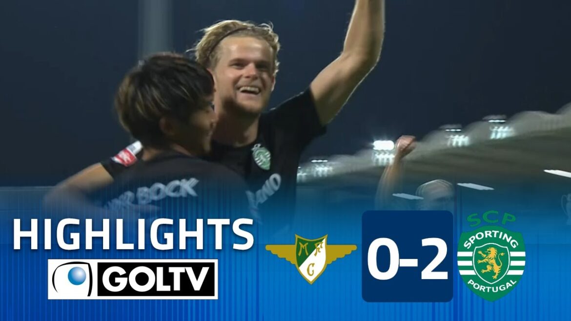With GOALS from MORITA Y POTE |  Moreirense 0 - 2 Sporting CP |  GOALS |  Portuguese First League