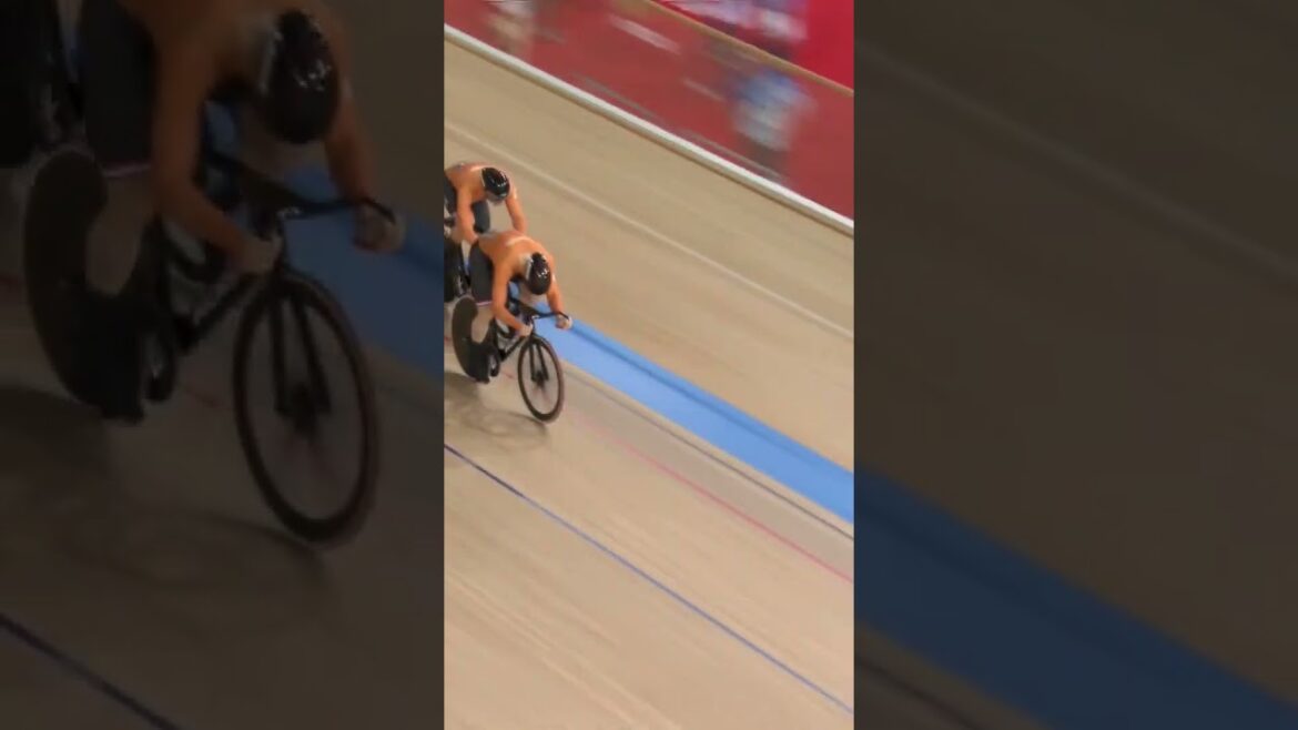 Sprint gold for Harrie Lavreysen at Tokyo 2020 | #shorts #100daystogo Sprint gold for Harrie Lavreysen at Tokyo 2020 | #shorts #100daystogo