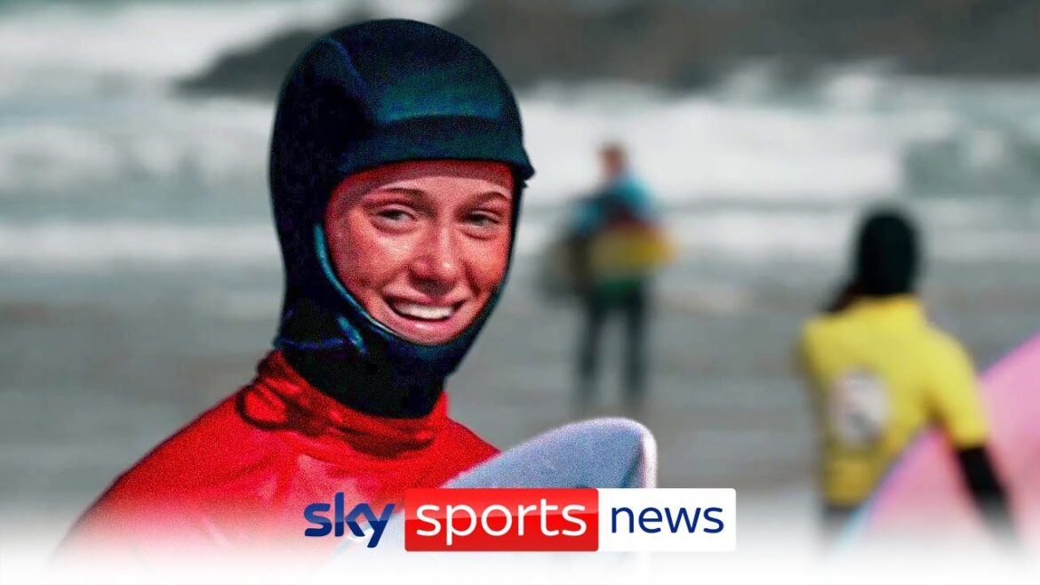 GB Surfer Alys Barton aiming for wildcard entry to Paris 2024 Olympics GB Surfer Alys Barton aiming for wildcard entry to Paris 2024 Olympics