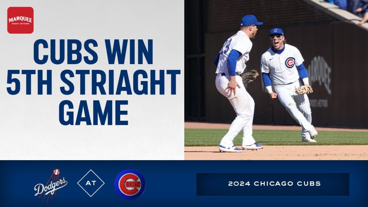 Cubs Win 5th Straight Game Cubs Win 5th Straight Game