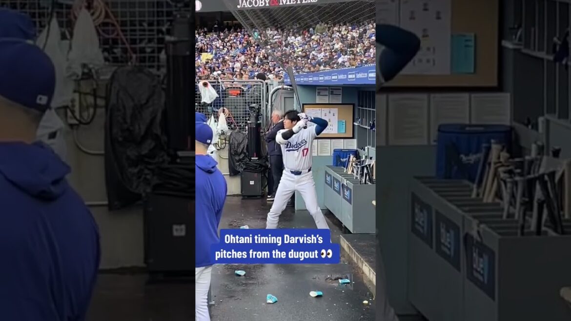 Shohei Ohtani getting the timing down 📝 #shorts