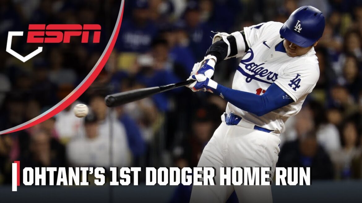 Shohei Ohtani hits first HR with the Dodgers | ESPN MLB