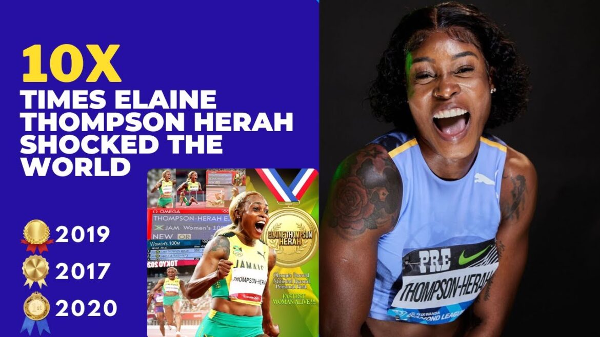 OMG! 10 Times Elaine Thompson-Herah Shocked And Surprised The World With These Milestone OMG! 10 Times Elaine Thompson-Herah Shocked And Surprised The World With These Milestone