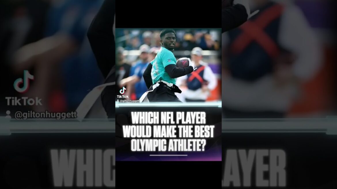Which Olympic event do you think Tyreek Hill would dominate?#tyreekhill #nfl #football #olympics