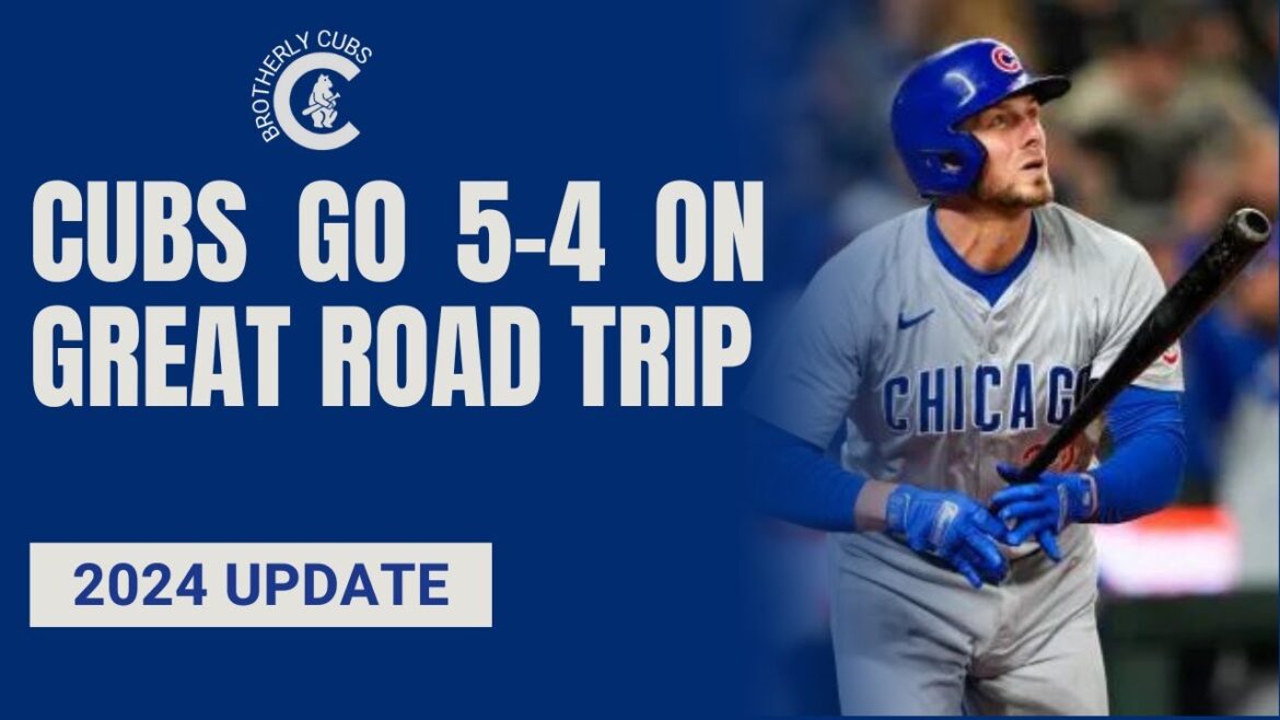 Michael Busch and Cubs go 5-4 on Road Trip #gocubsgo #chicagocubs #mlb #recap #mariners #dbacks