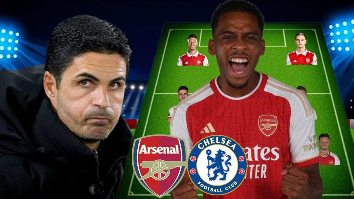 ARSENAL POSSIBLE 4-3-3 LINE-UP AGAINST CHELSEA 1