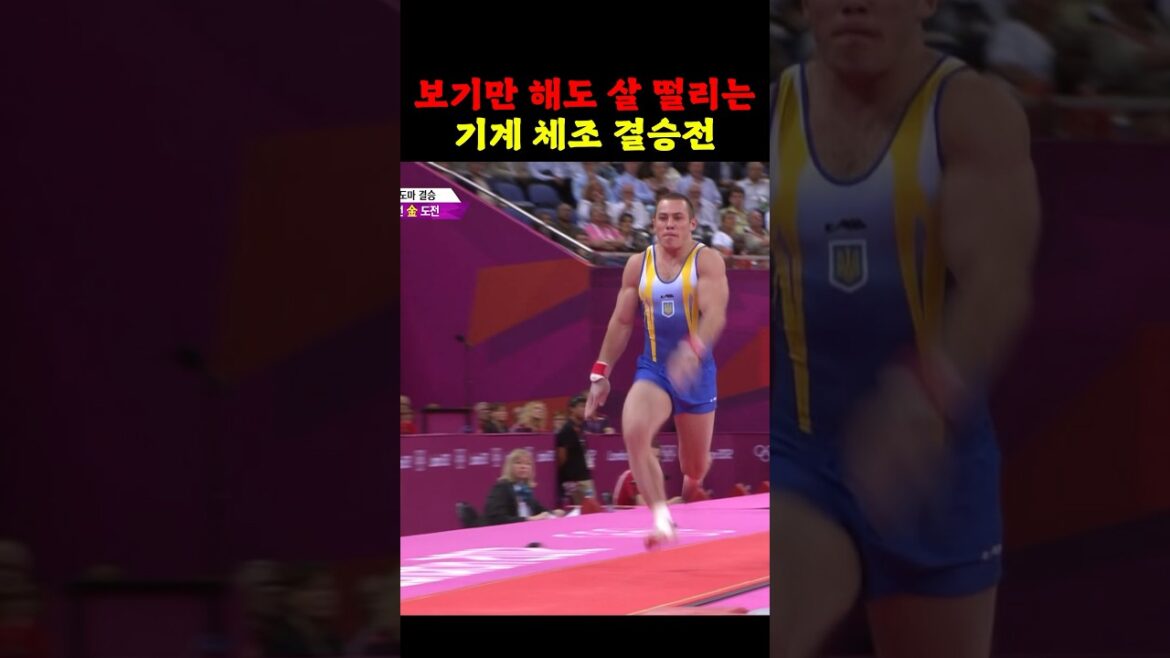 The artistic gymnastics finals will make you shiver just by looking at it.