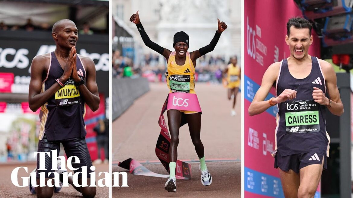 London Marathon: Peres Jepchirchir breaks record as elite runners secure Olympic places London Marathon: Peres Jepchirchir breaks record as elite runners secure Olympic places