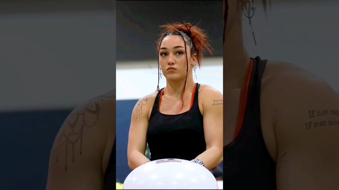 Giulia Miserendino beautiful lady in women's olympic #olympics #crossfit #weigthlifting #shorts