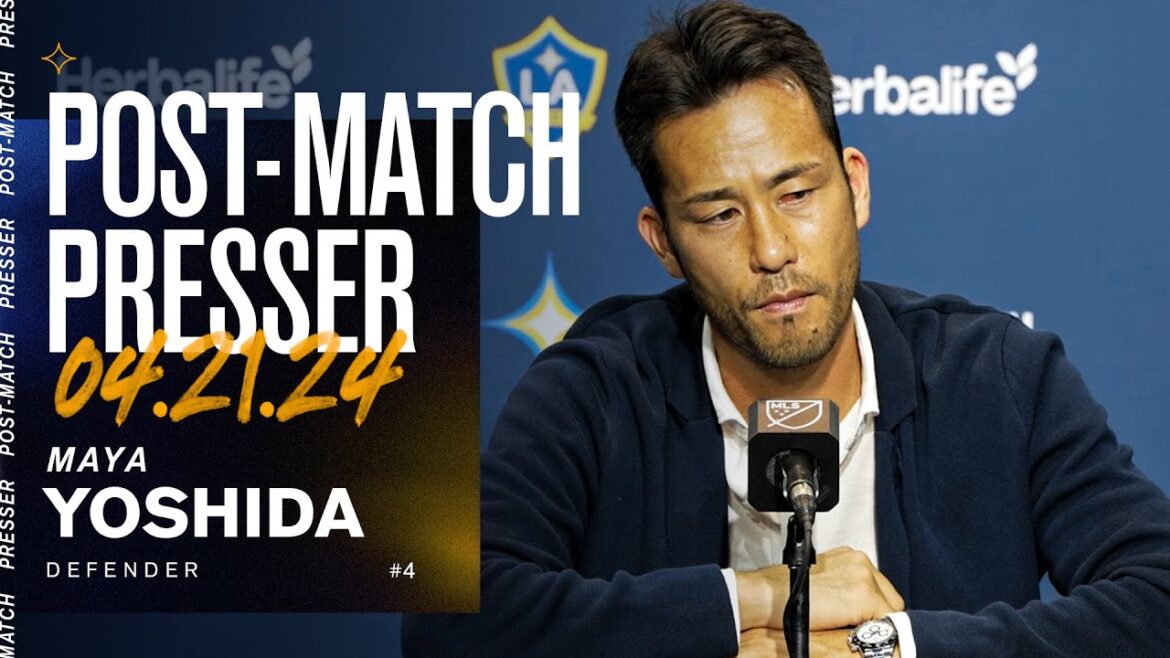 Maya Yoshida, Post-Match Presser | 4.21.24