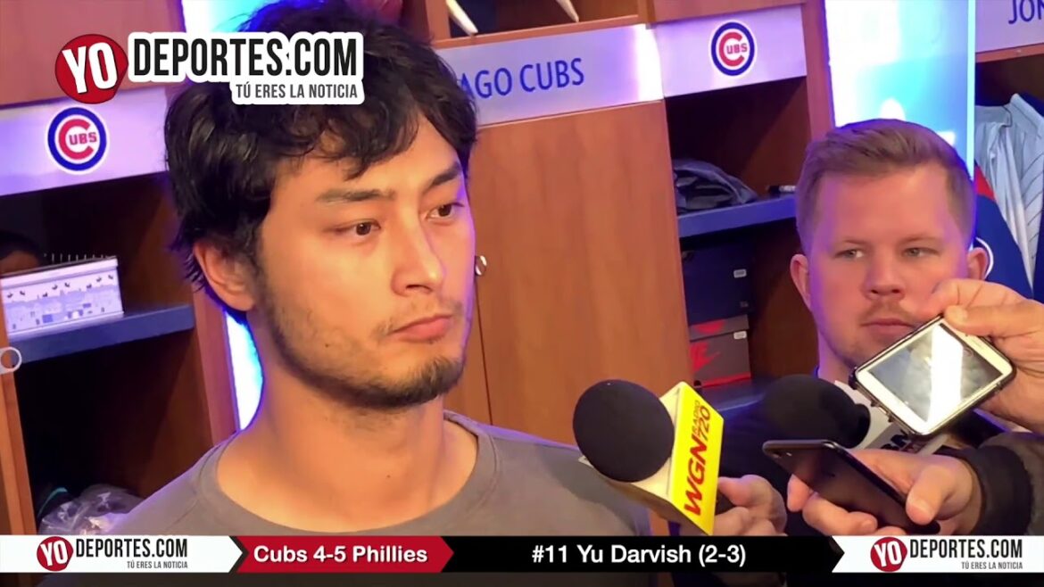 Yu Darvish Chicago Cubs 4-5 Philadelphia Phillies