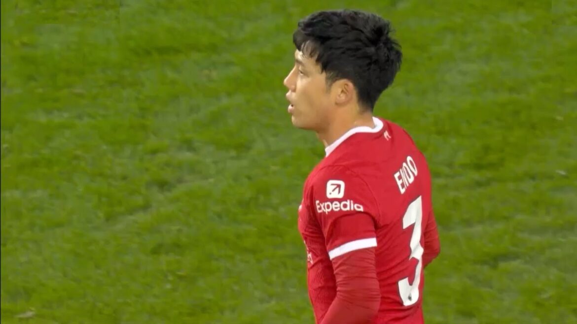 This is what happens when Wataru Endo comes on as a substitute against Everton This is what happens when Wataru Endo comes on as a substitute against Everton