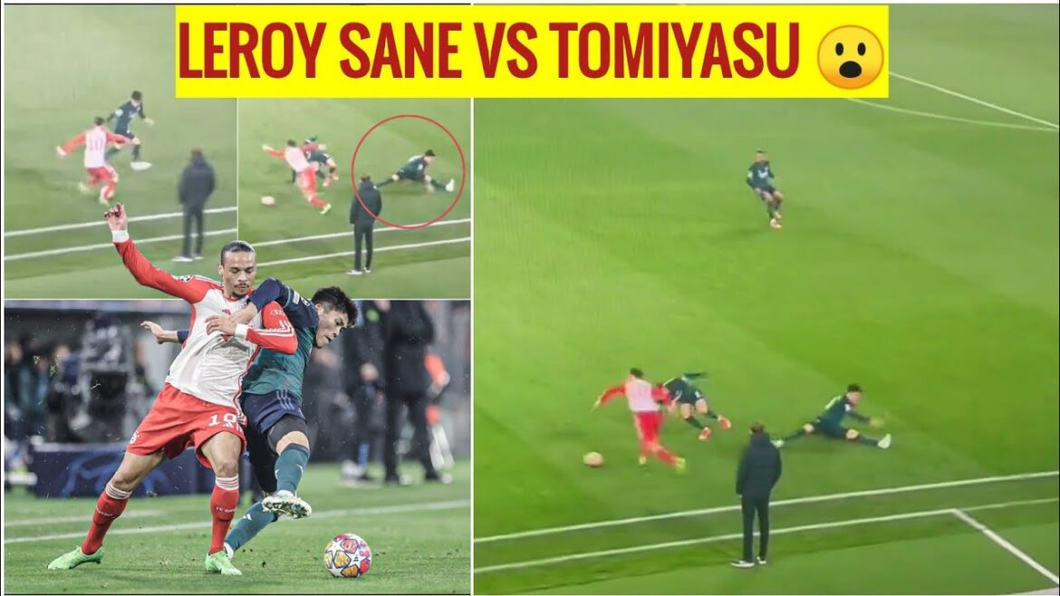 TOMIYASU vs LEROY SANE 🔥