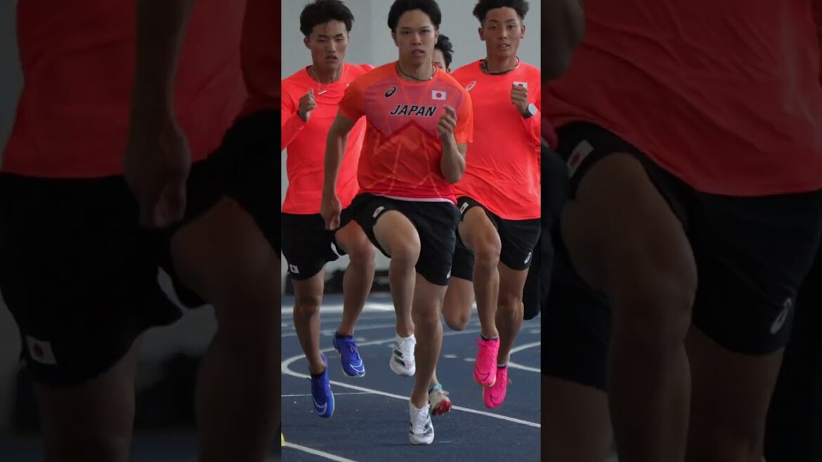 Nassau World Relay 4x100m Relay Japanese national team held public practice! Five men including Yanada and Ueyama participated[Nassau World Relay]